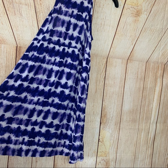 Mossimo Blue Tye Die Mini Summer Small Dress - Picture 8 of 10